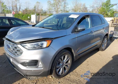 2022 Ford Edge Titanium from USA, damaged, VIN 2FMPK4K96NBA38989